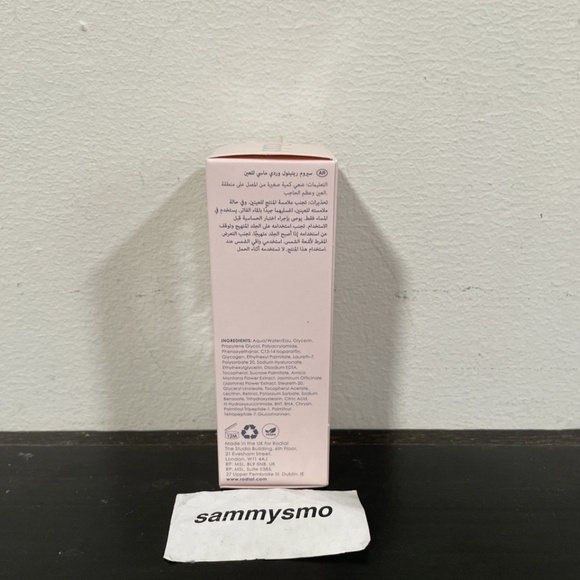 Rodial Pink Diamond Retinol Eye Serum, hyaluronic acid, 0.5 fl Oz, x2 - Picture 4 of 4